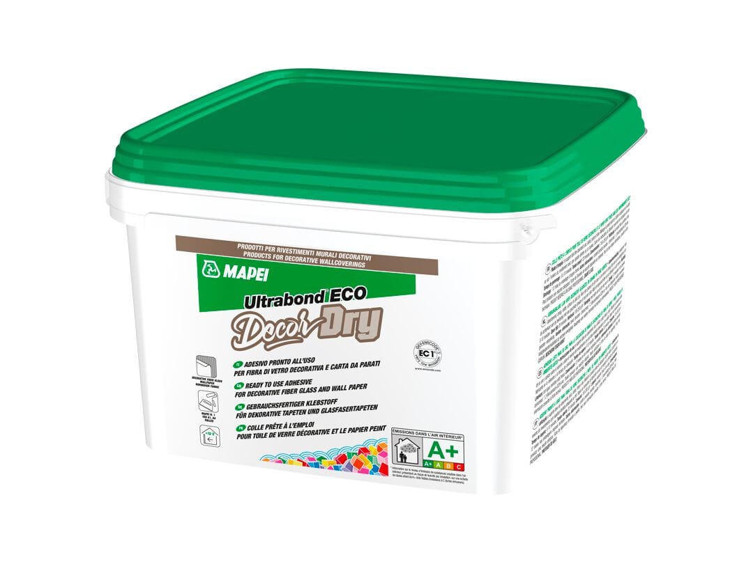 Готовый к использованию клей для укладки декоративного стекловолокна и обоев в сухих помещениях MAPEI наклейки в водной дисперсии ARCH-00119274 - Вид №1