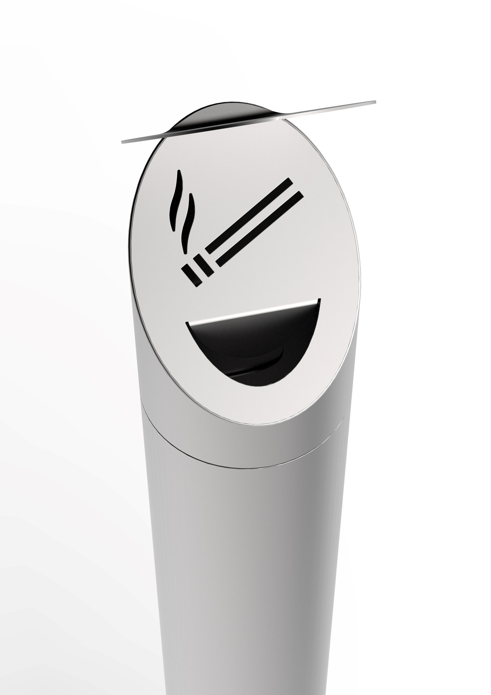 Стальная напольная пепельница для общественных мест CITYSì CHICAGO ARCH-00139893 - Вид №2