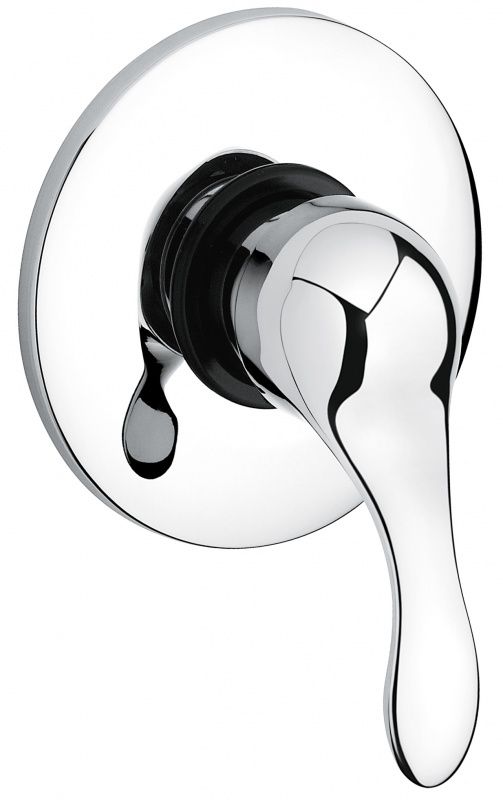 11009CR Внутристенный смеситель Melody, цвет хром EMMEVI
