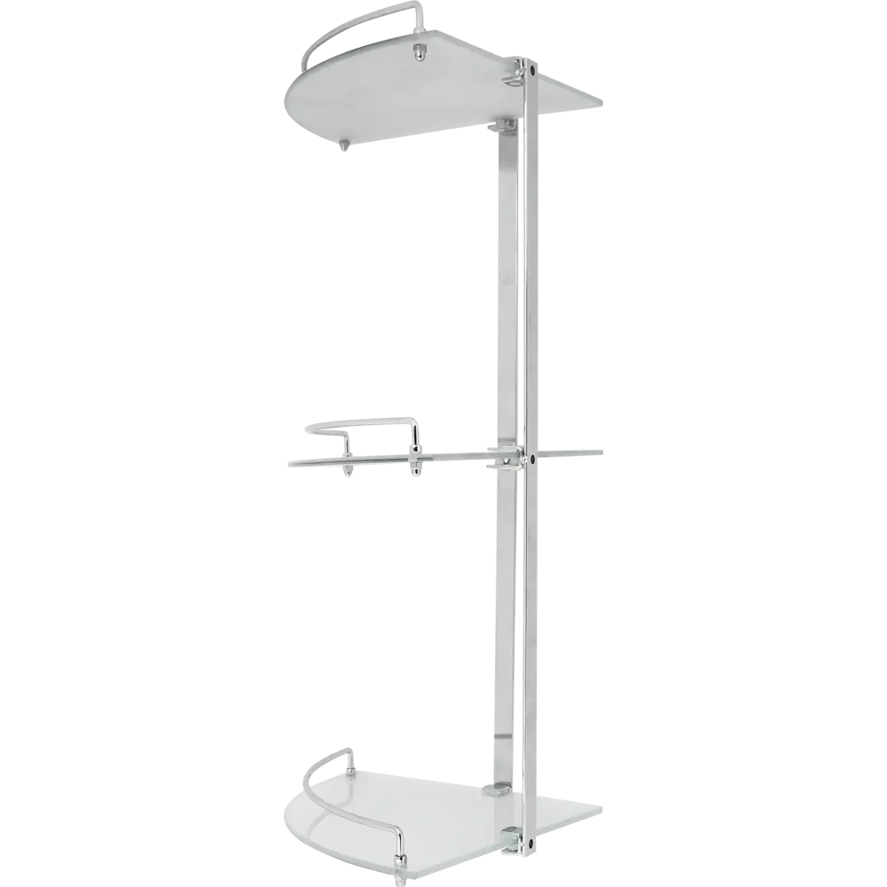 Полка для ванной Verran Basic угловая трёхъярусная STLM-2030897 - Вид №2