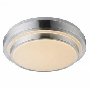 Потолочный светодиодный светильник Globo Ina I 41738-18 GLOBO INA I 100861 Белый;серебро