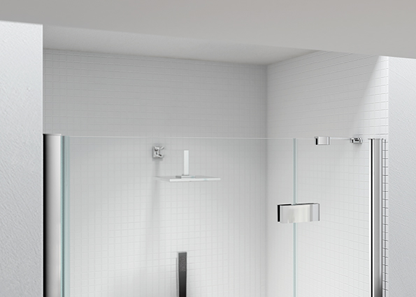 Дверь в нишу S6FB1500RECH Merlyn 6 Series Хромированный  - Вид №2