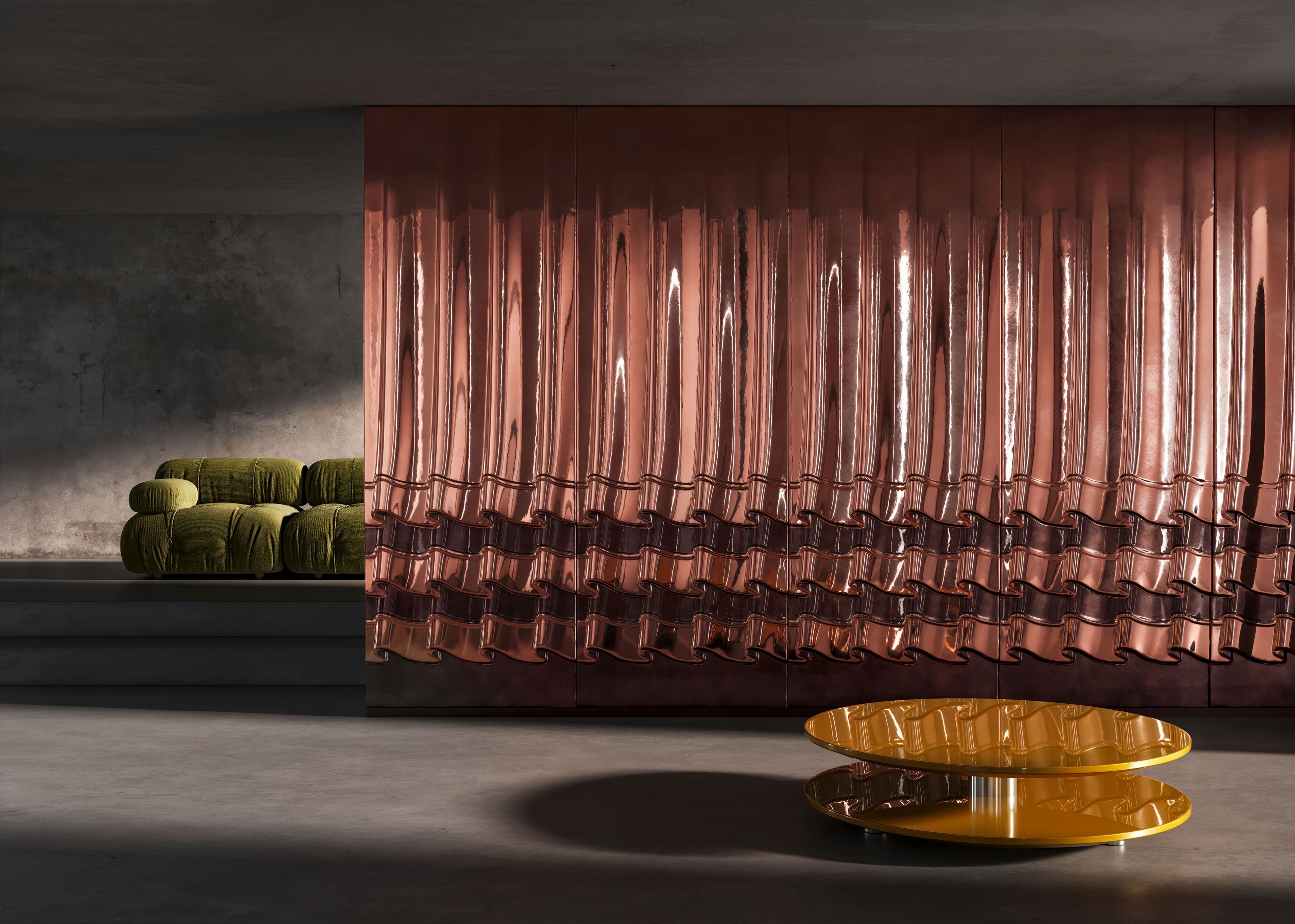 Металлизированная обшивка Materica Venice Collection поверхности ARCH-00026708 - Вид №4