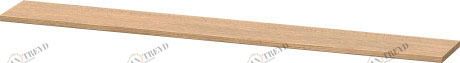 XL791205252 Подвесная полка X-Large #XL7912 600-1600 x 160 мм Европейский дуб, декор Duravit