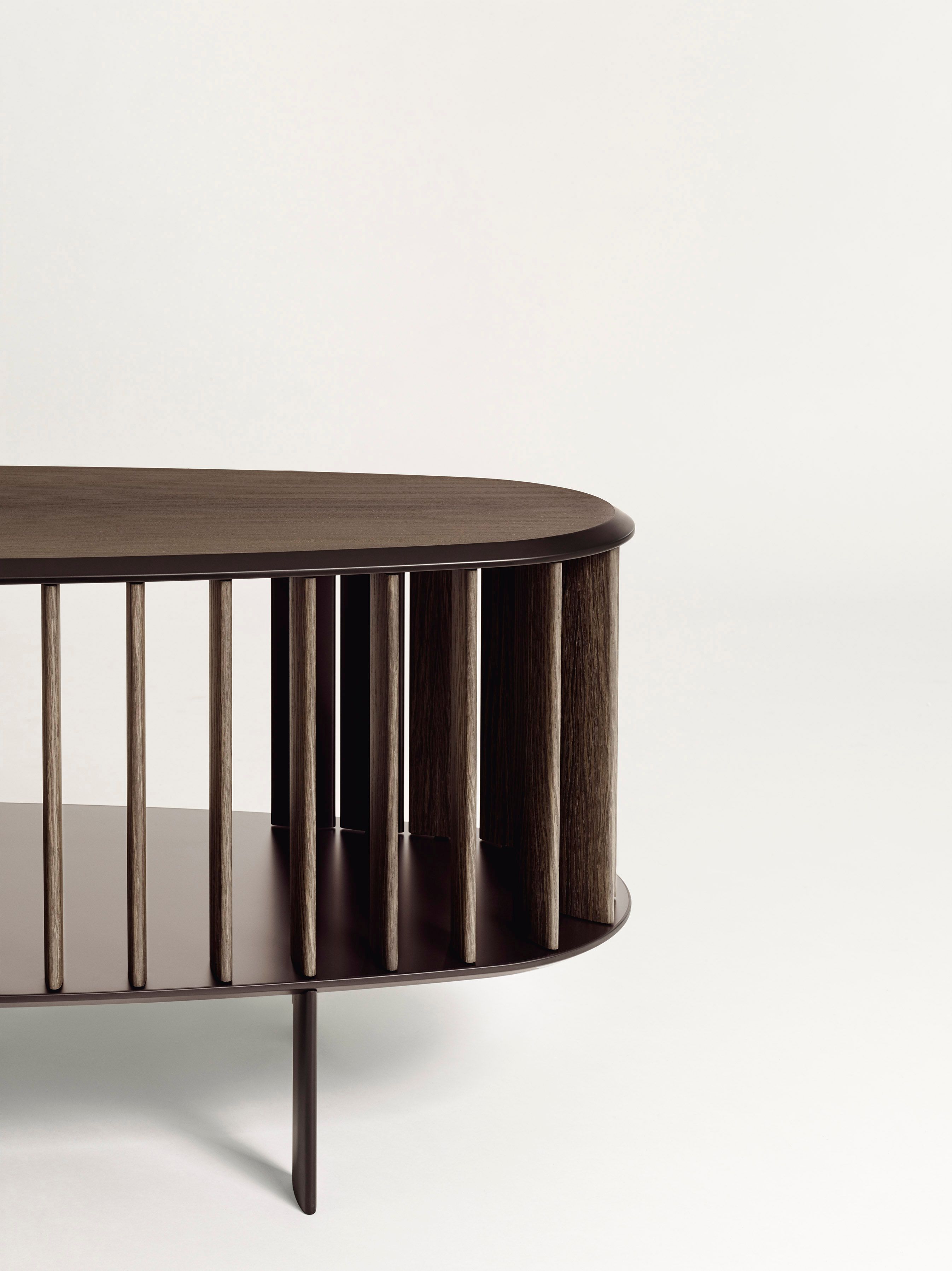 Деревянный двухсторонний шкаф Living Divani ARCH-00035611 - Вид №8