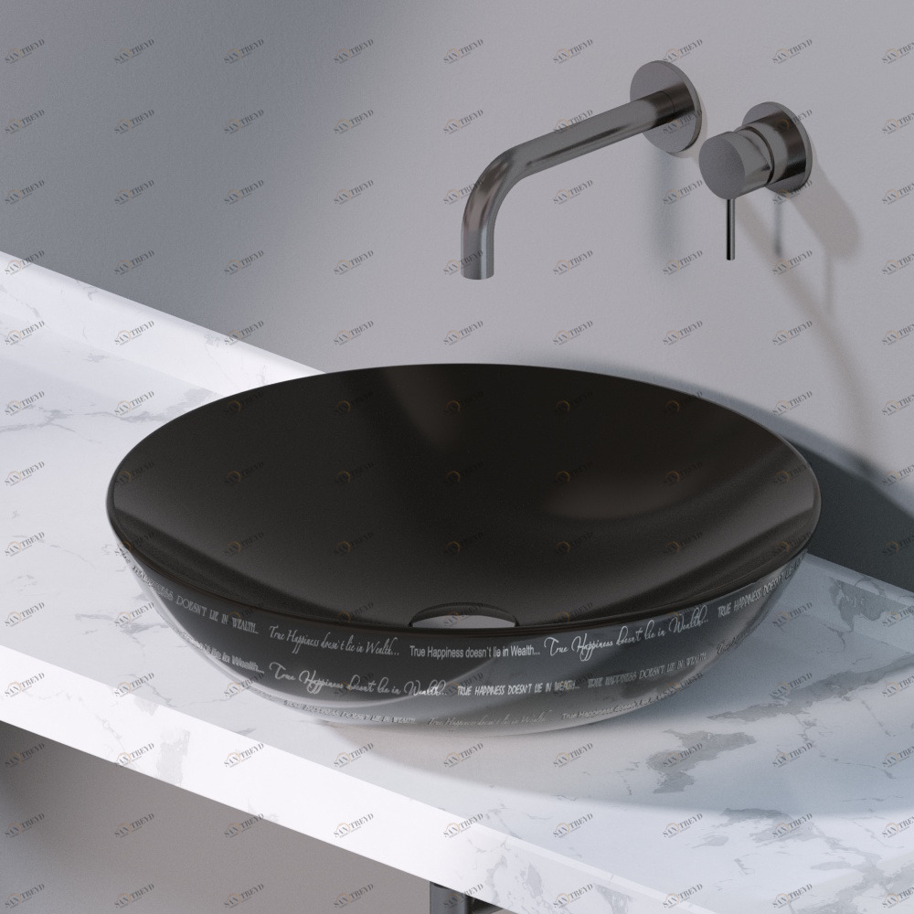 L241421P Накладная раковина на столешницу  круглая A. e T. Italia THIN AeT ITALIA