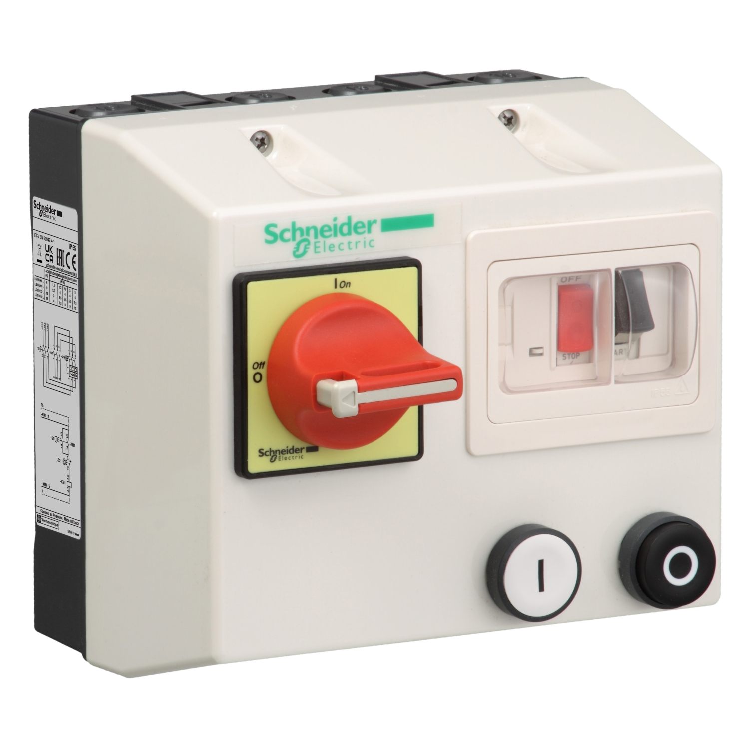 LG1K065M710 Пускатель в корпусе LG 6.3А, 2.2кВт 400/220В Schneider Electric TeSys 