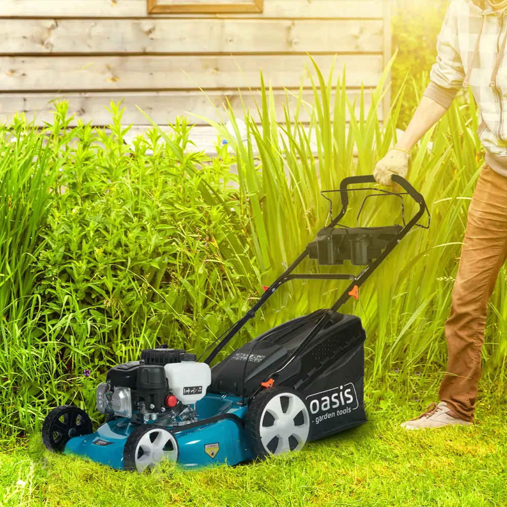 Газонокосилка бензиновая Oasis Garden Tools GB-32 6 л.с. 53 см 89361536 STLM-2165976  - Вид №21