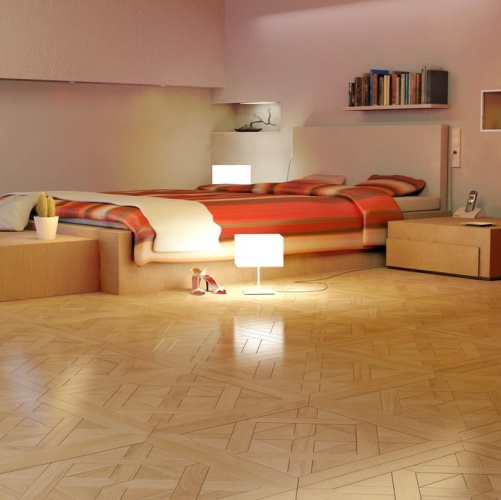 Модульный паркет Da Vinci Мартин Дуб Натур (Гладкая) 650х650 мм 2600600112 - Вид №1