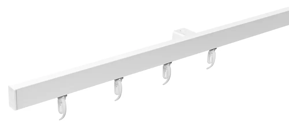 86603348 Карниз однорядный Arttex Facile 160 см алюминий цвет белый STLM-0070542