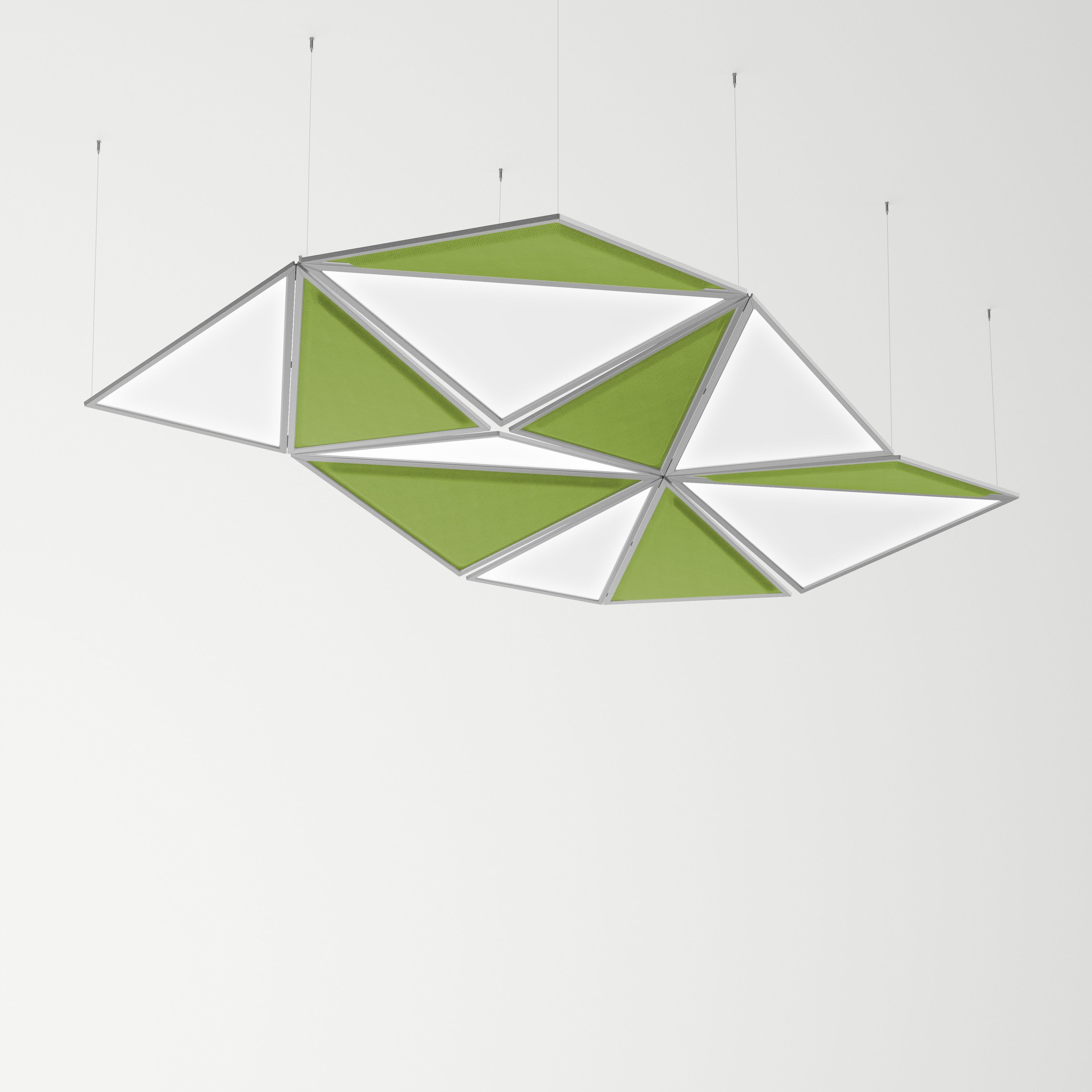 Рециркулированный Pet регулируемый акустический подвесной светильник Artemide Flexia ARCH-00152282 - Вид №24