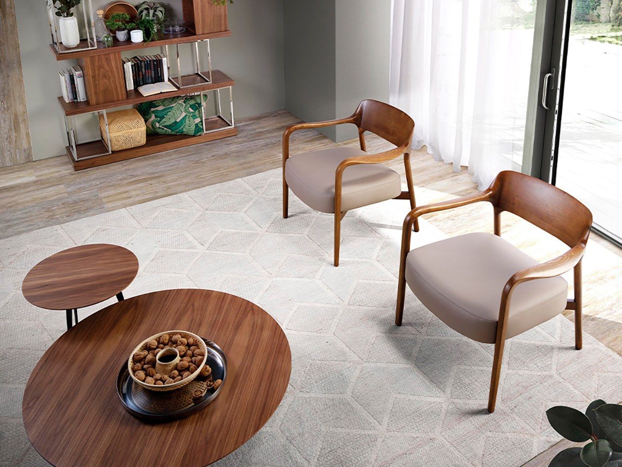 Кресло из ясеня Angel Cerda Nature Life ARCH-00143073 - Вид №3