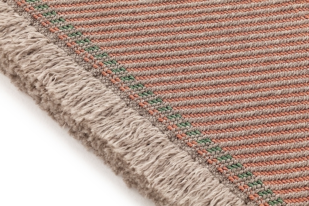 069900 Ковер GL Diagonal almond-peach 90x200 см GAN Garden Layers - Вид №2