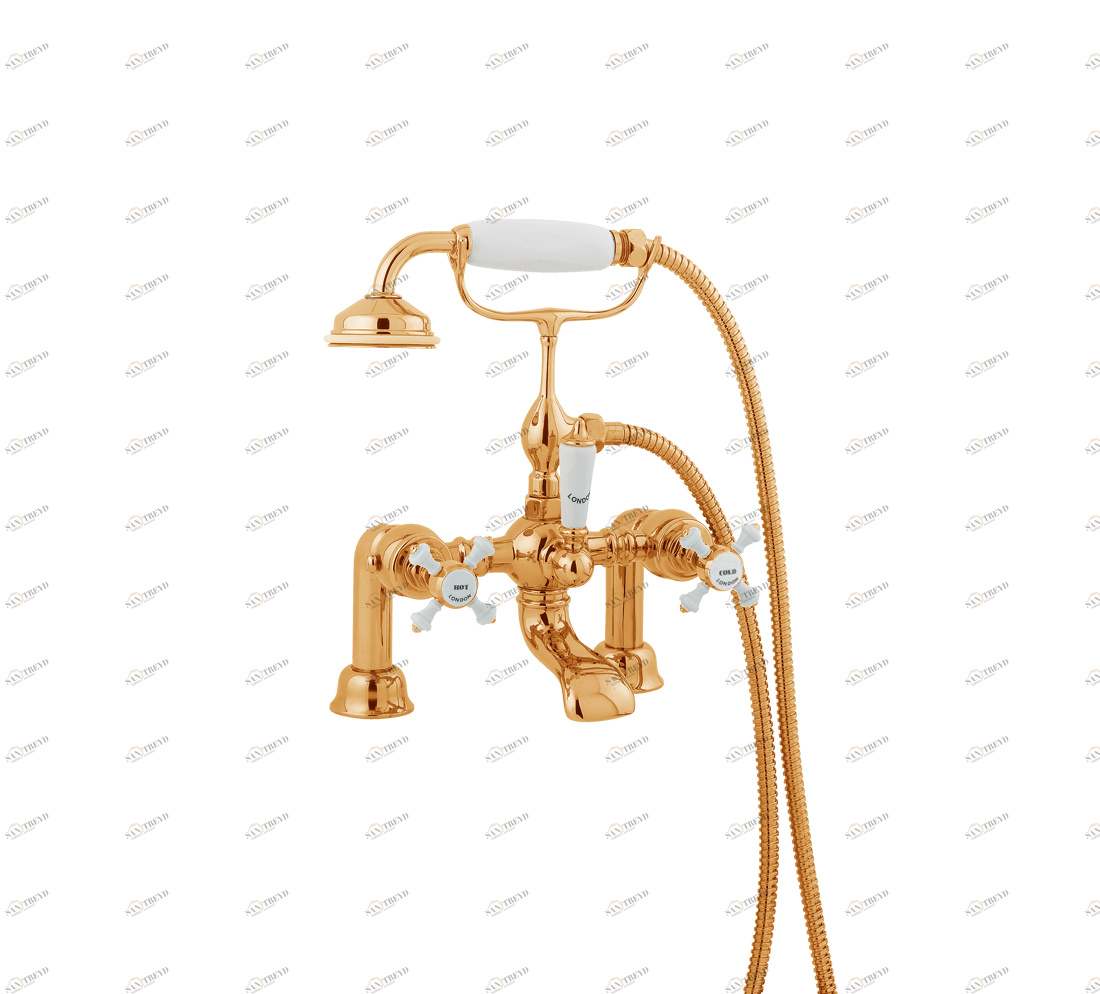 Gentry Home Смеситель для раковины от центра к центру 2 отверстия под смеситель 200 мм Chelsea Oro GH101774