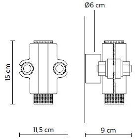 Karman Бра из окрашенного металла Nando sun-id-1454066 - Вид №4