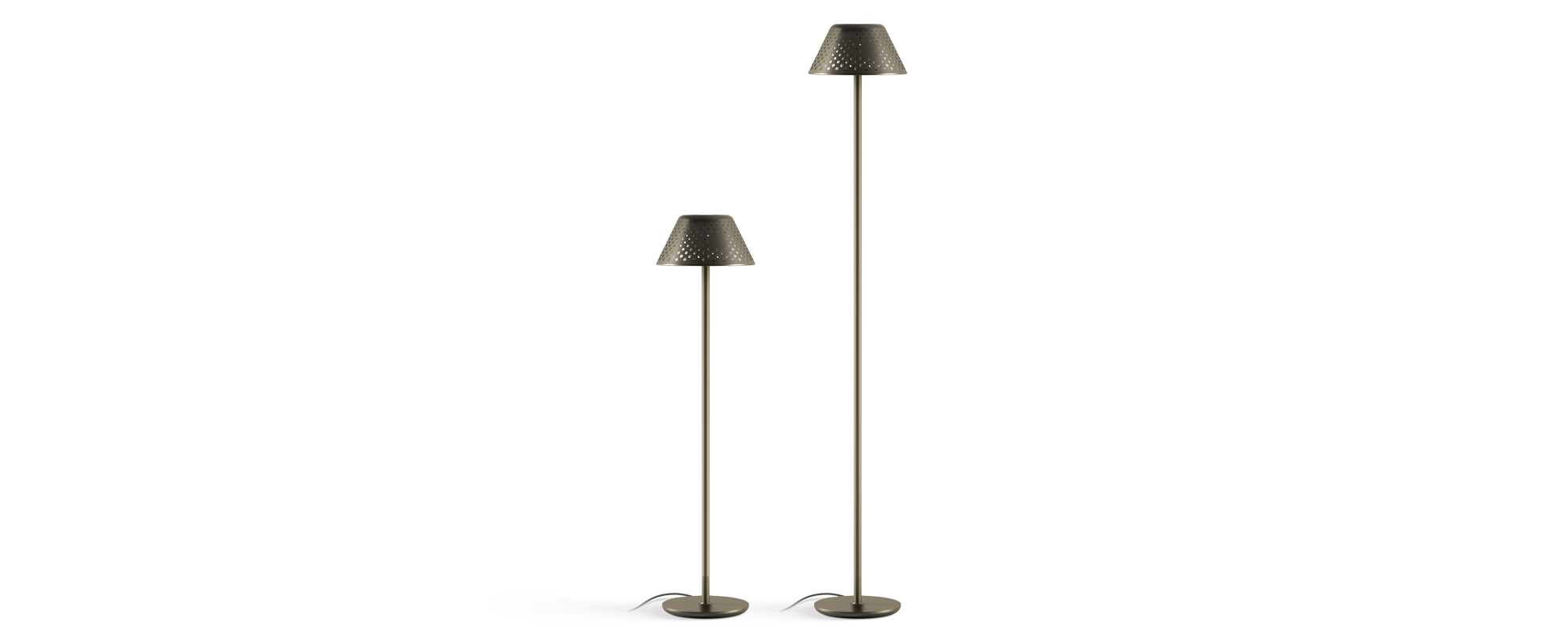 3250266 Мобильный светильник Platek MESH Piantana  MESH H. 800 mm - LED 4000K 87°  - Вид №1