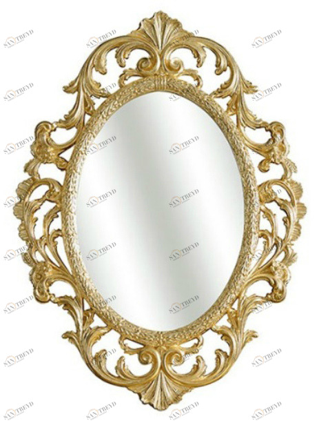 Зеркало фигурное MIGLIORE Complementi ML.COM-70.507, h105*L77*P4 см, золото ML.COM-70.507.DO