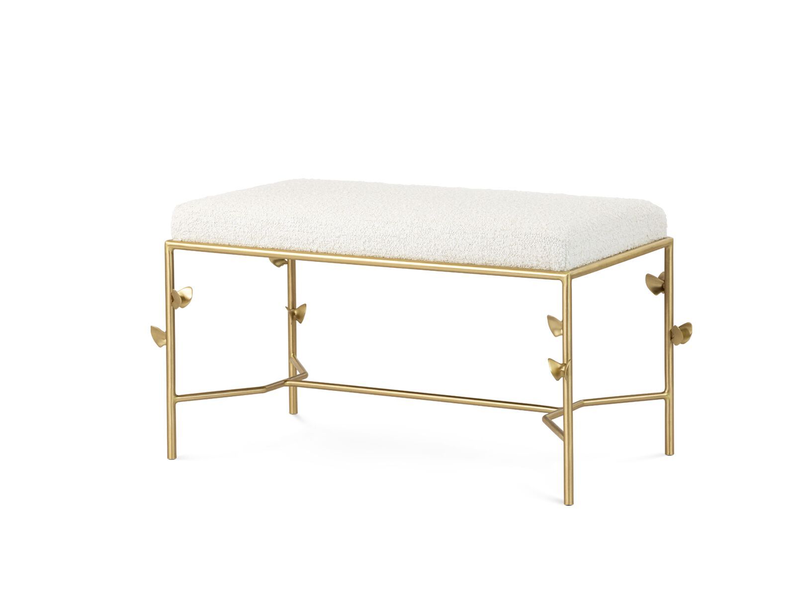 Тканевая мягкая прямоугольная подставка для ног JOSÉ LEITE DE CASTRO Butterfly ARCH-00135987 - Вид №1