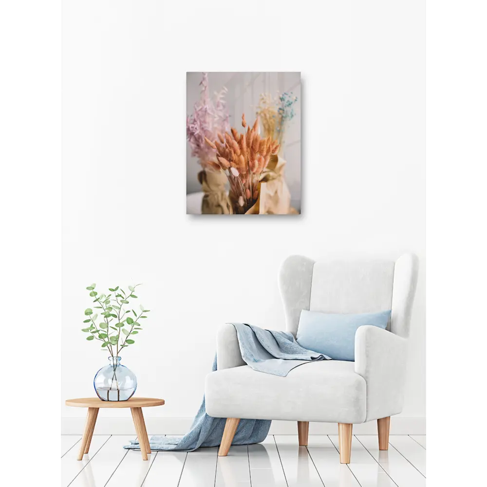 Картина на стекле Сухоцветы 40x50 см POSTERMARKET STLM-2031679 - Вид №4