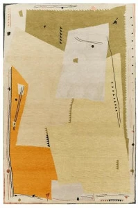 Toulemonde Bochart Прямоугольный коврик из шерсти и бамбукового волокна The designers