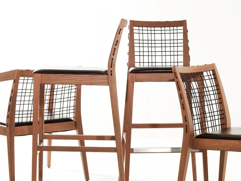 Blifase Табурет из ясеня с подставкой для ног Maxine sun-id-1429086 - Вид №1