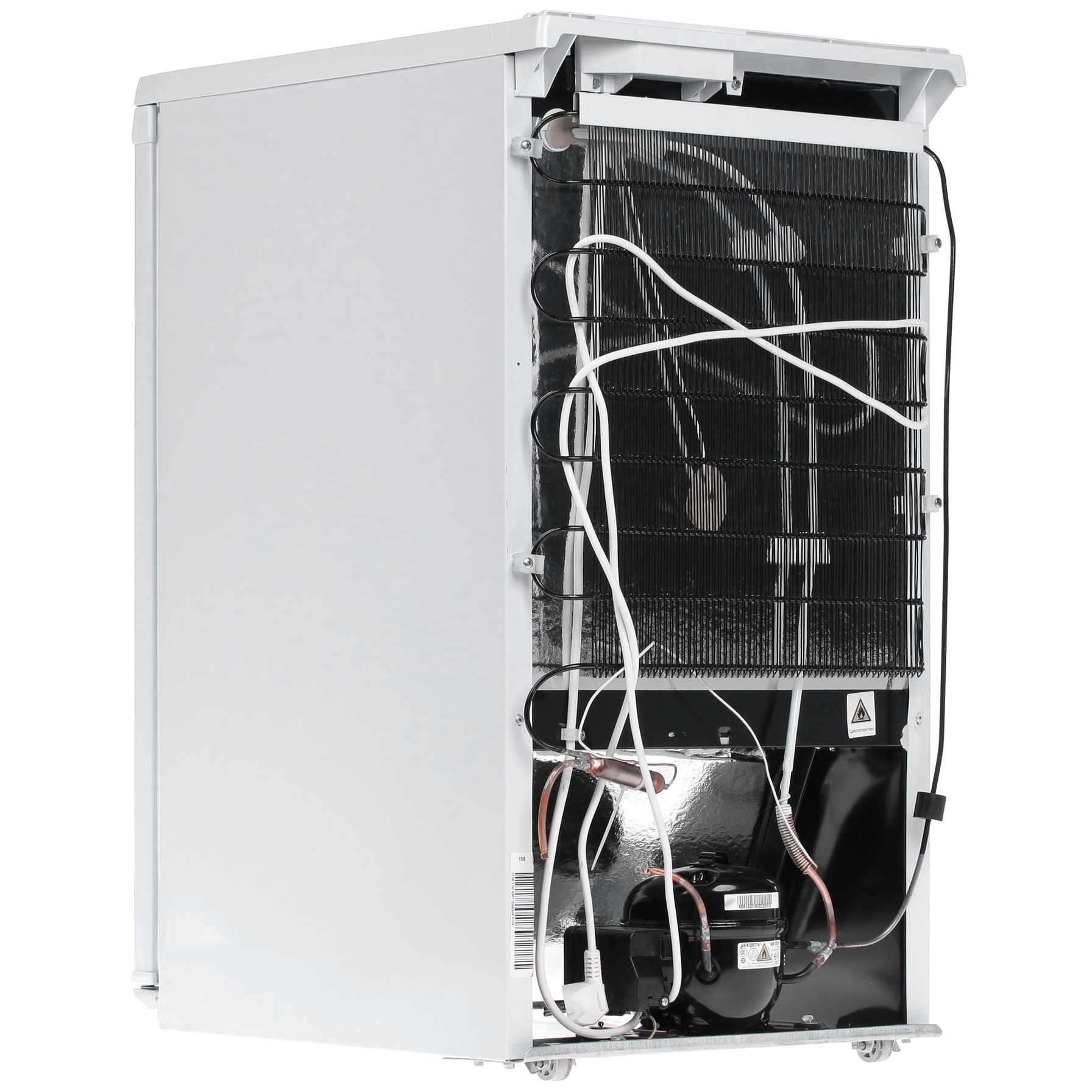 1026112 Холодильник компактный   Бирюса 108 белый STDN-0011274 - Вид №4