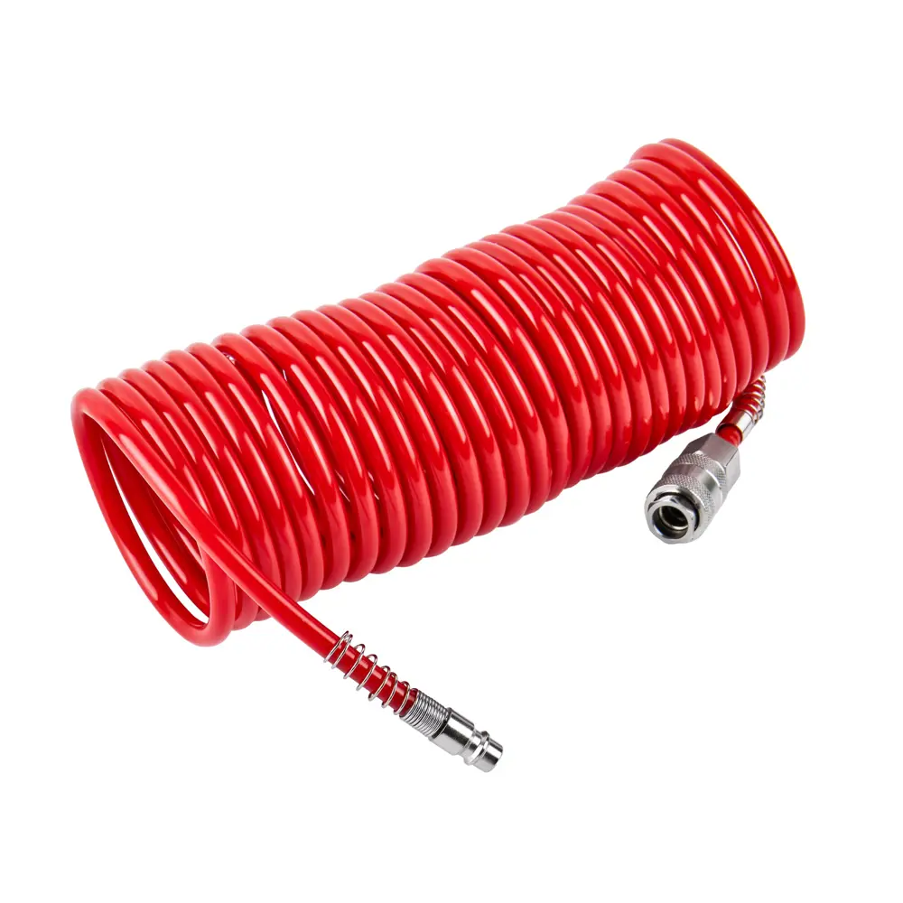 Пневмошланг Elitech спиральный 7.5 м для компрессорного оборудования 84552346 STLM-0051851