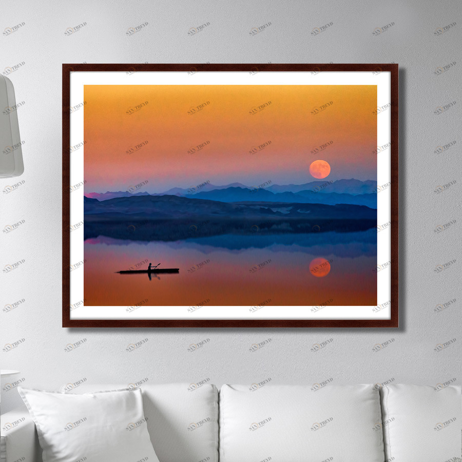 Картина: Dawn dusk КАРТИНЫ В КВАРТИРУ  264753 Разноцветный 