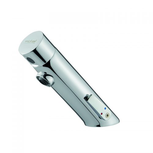 545.12 Idral Электронный смеситель для раковины 45 серии с инфракрасным датчиком. Работает от батареи 