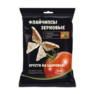 Флайчипсы зерновые с томатом и итальянскими травами 40 г
