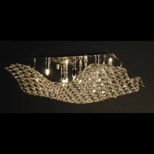 Потолочный светильник Citilux Манта CL399191 CITILUX ДИЗАЙНЕРСКИЕ, МАНТА 202952 Прозрачный;хром