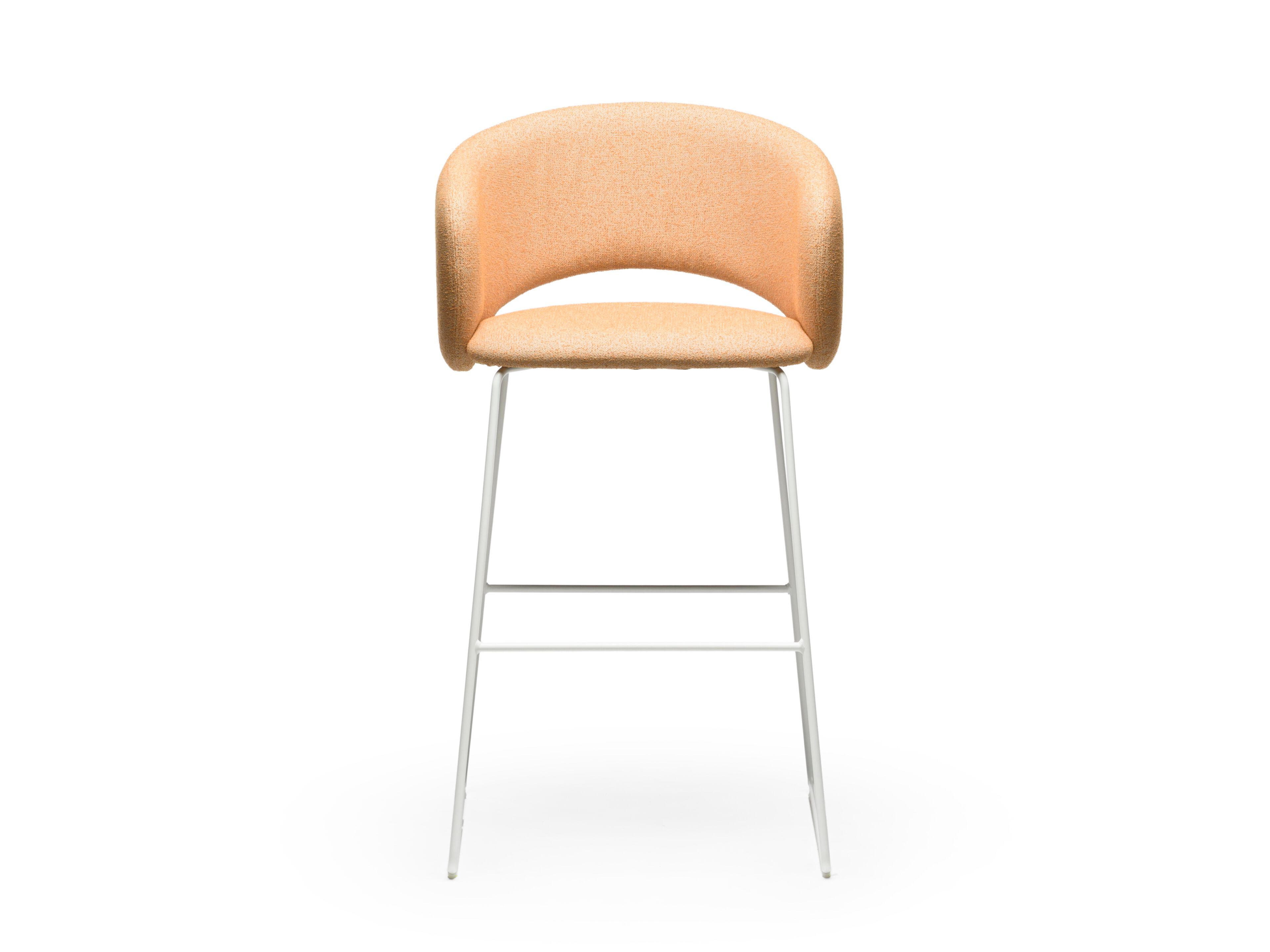 Высокий табурет из ткани со спинкой CHAIRS & MORE Bel ARCH-00153386 - Вид №9
