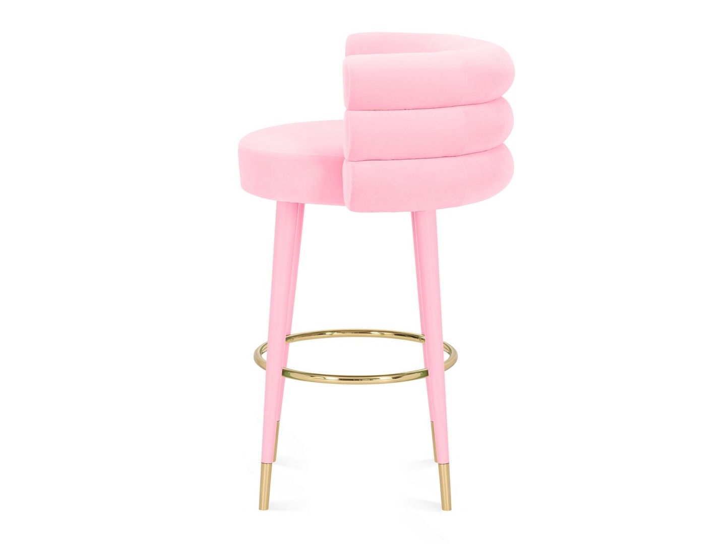 Высокий бархатный мягкий стул ROYAL STRANGER MARSHMALLOW ARCH-00144602 - Вид №5