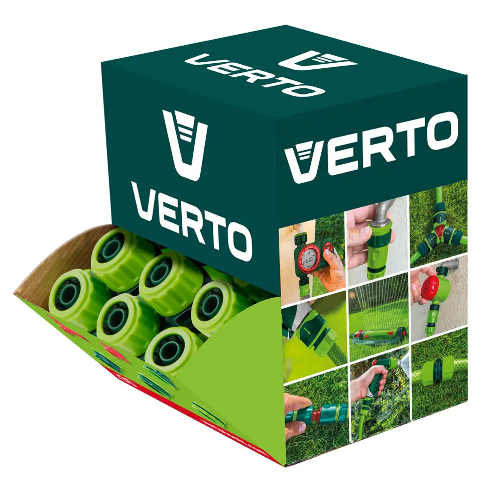 Муфта ремонтная для шланга Verto 3/4 дюйма 30 шт STLM-2071886