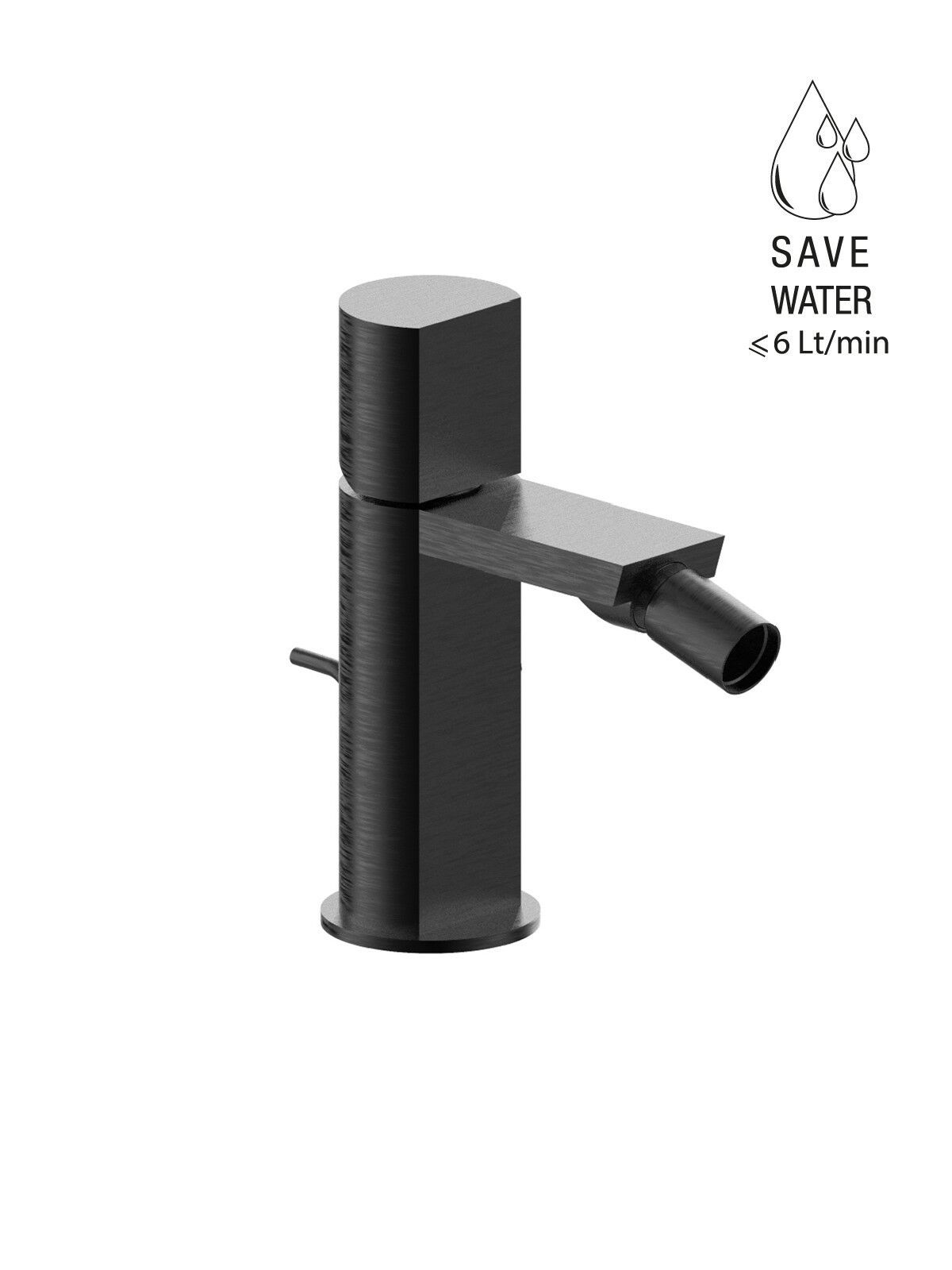 Однорычажный смеситель для биде из нержавеющей стали Rubinetterie Frattini Borgia ARCH-00123972 - Вид №6