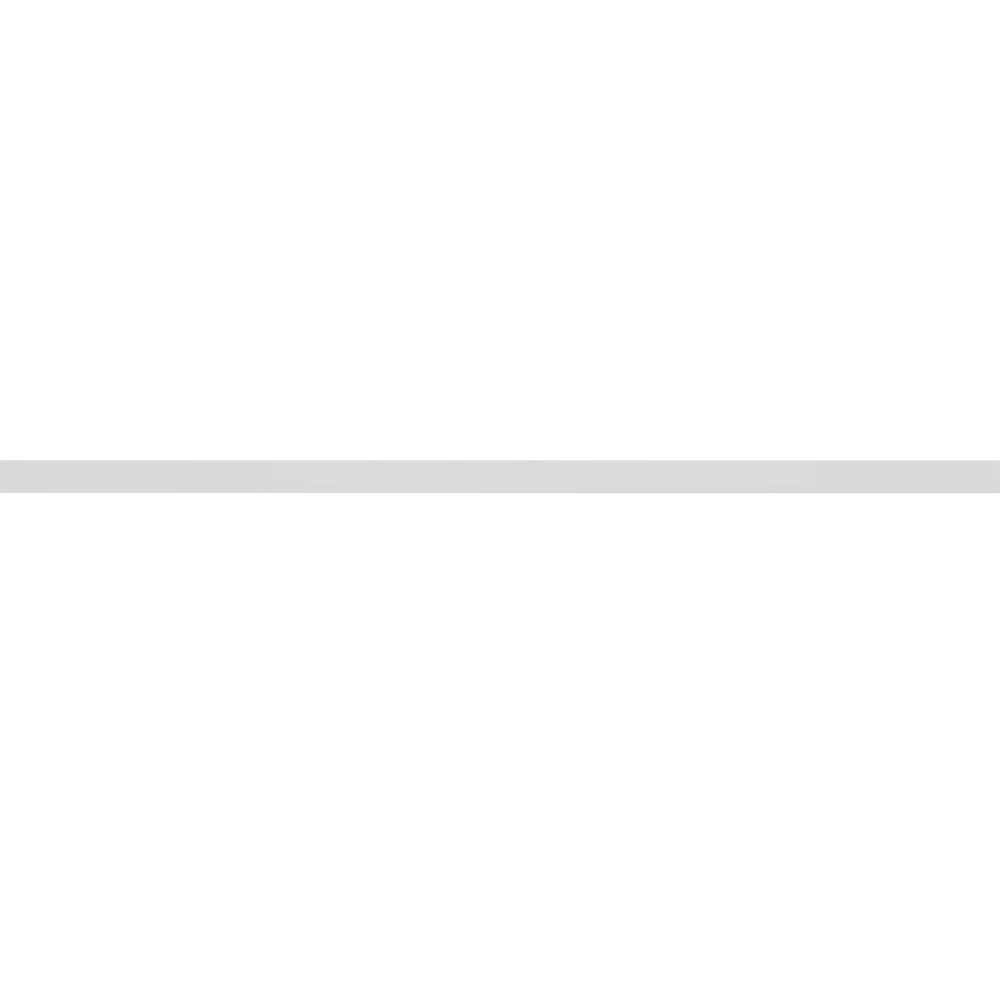 Карниз для шкафа Инта KONSENSA 220x7 см цвет белый 89415862 STLM-2196052 Инта белая - Вид №1