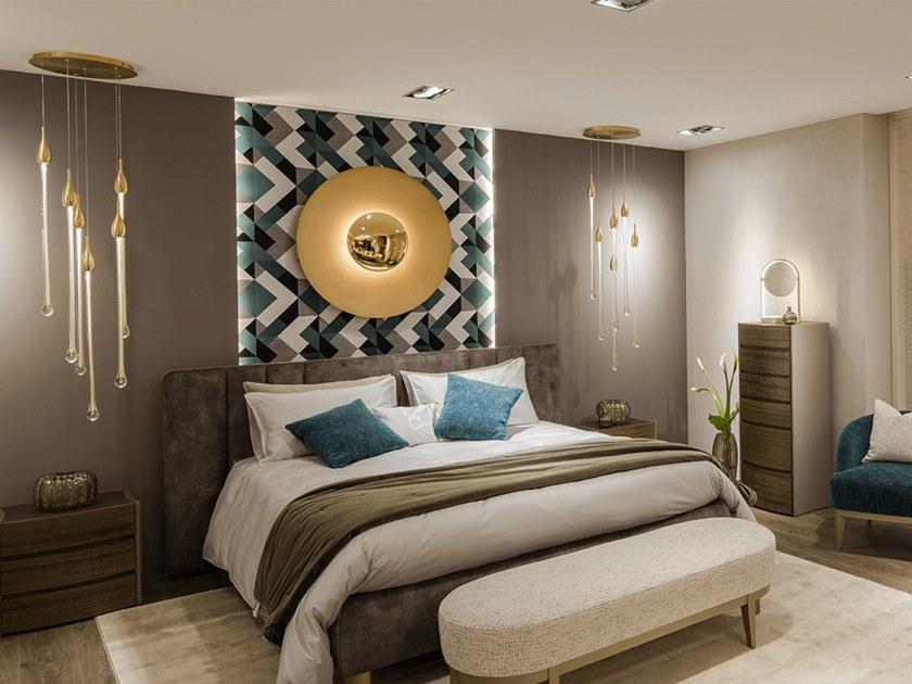 Paolo Castelli Прямоугольная тумбочка из дерева и кожи Dea Lib.deac.223 - Вид №2