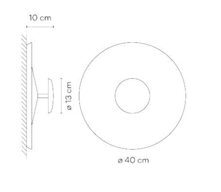 Настенный светильник / потолочный светильник Vibia топ ARCH-00074317 - Вид №12