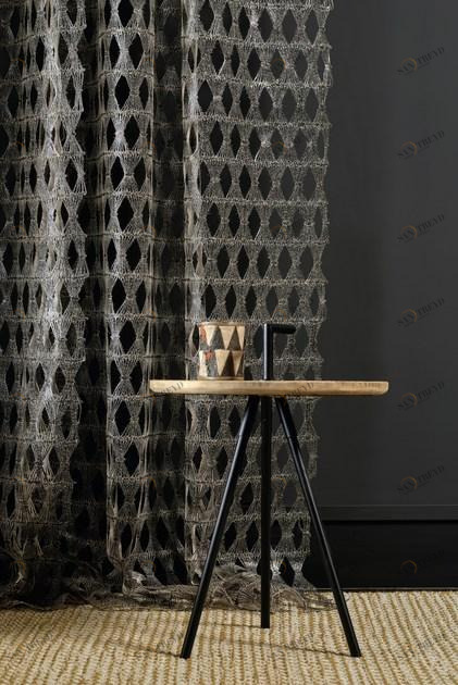 Élitis Вышитая джутовая ткань для штор  Lz 318 