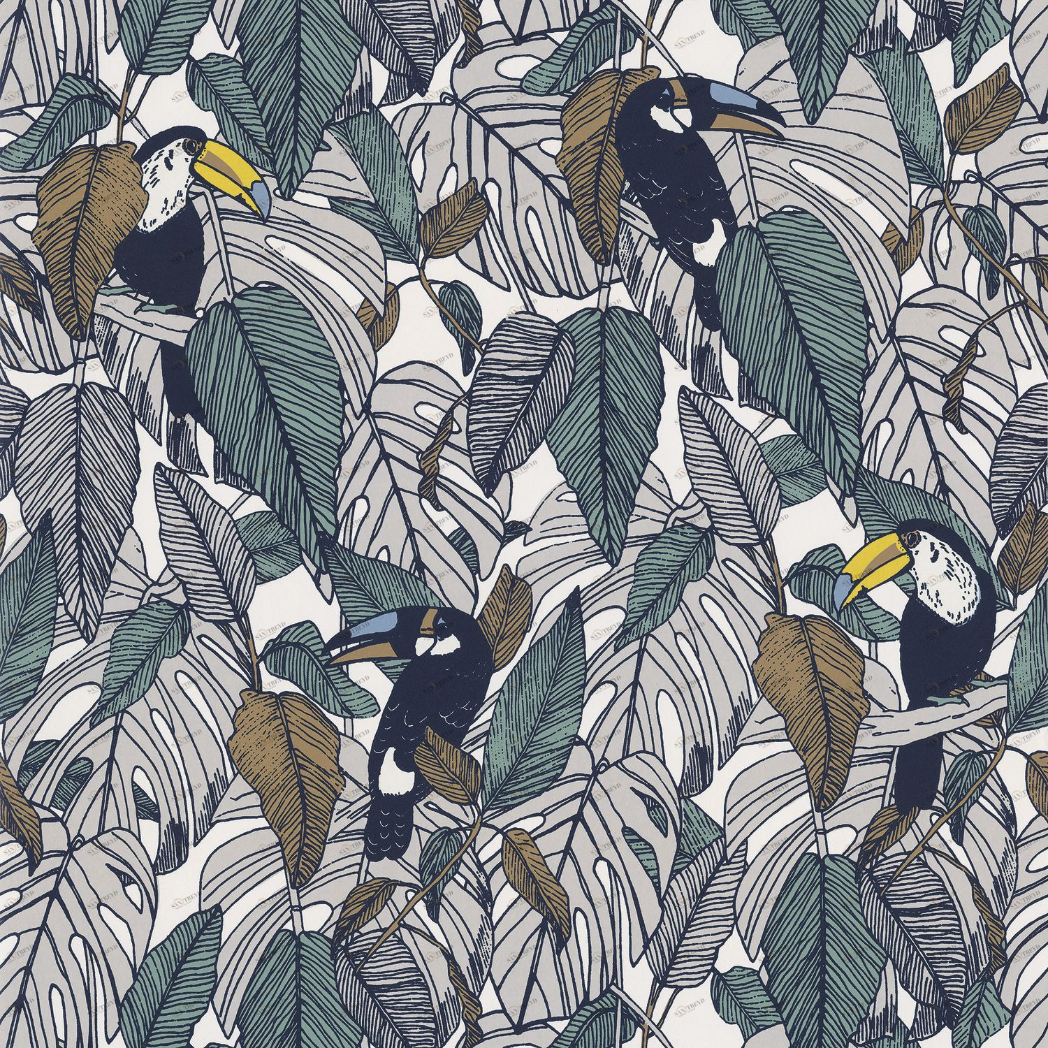 Рулон обоев CASAMANCE 73950133 Основа нетканая бумага Portfolio