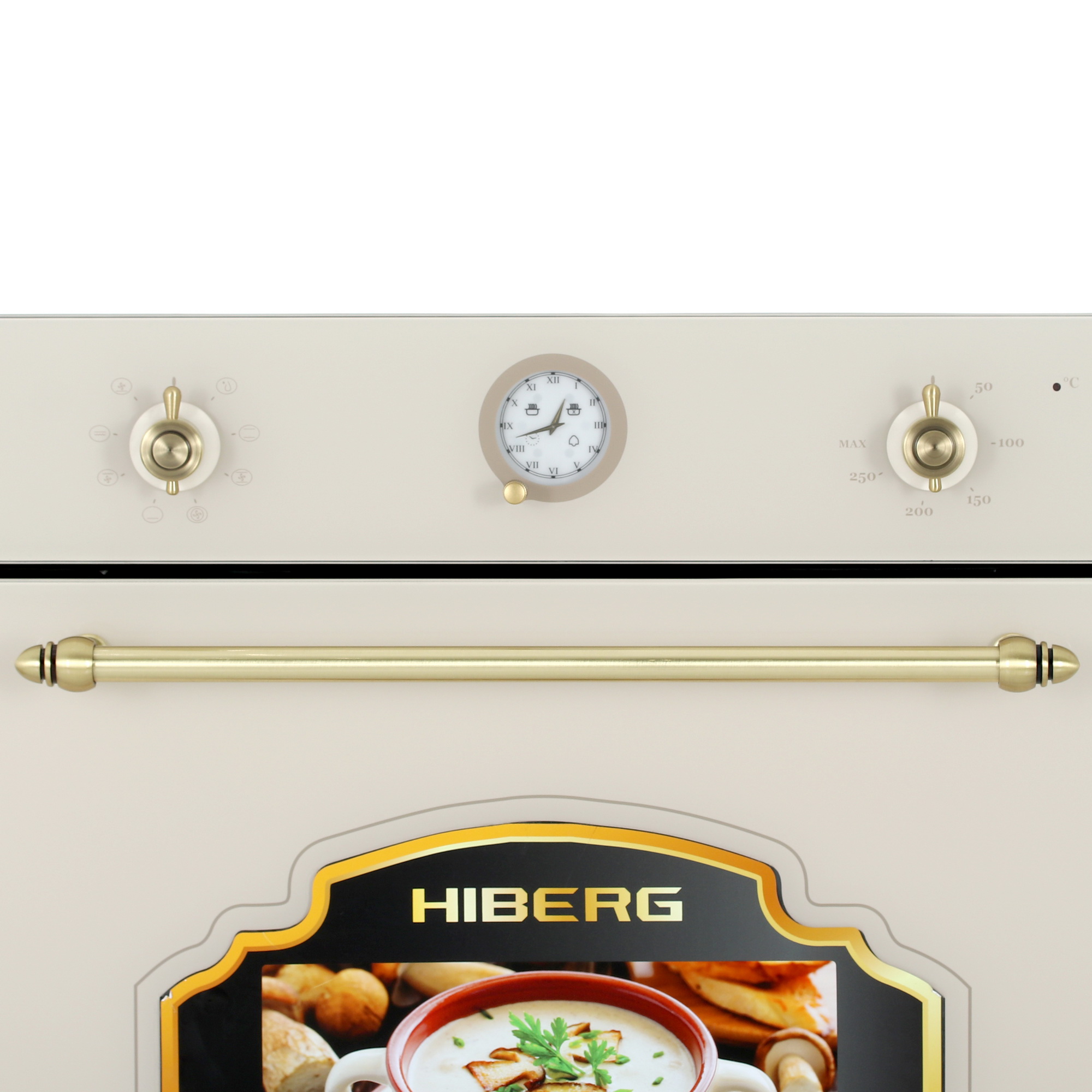 9023385 Электрический духовой шкаф HIBERG VM 6382 YR бежевый STDN-0070126 - Вид №4