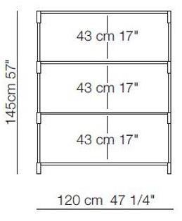 arflex Книжный шкаф из дерева Match sun-id-1402736 - Вид №9