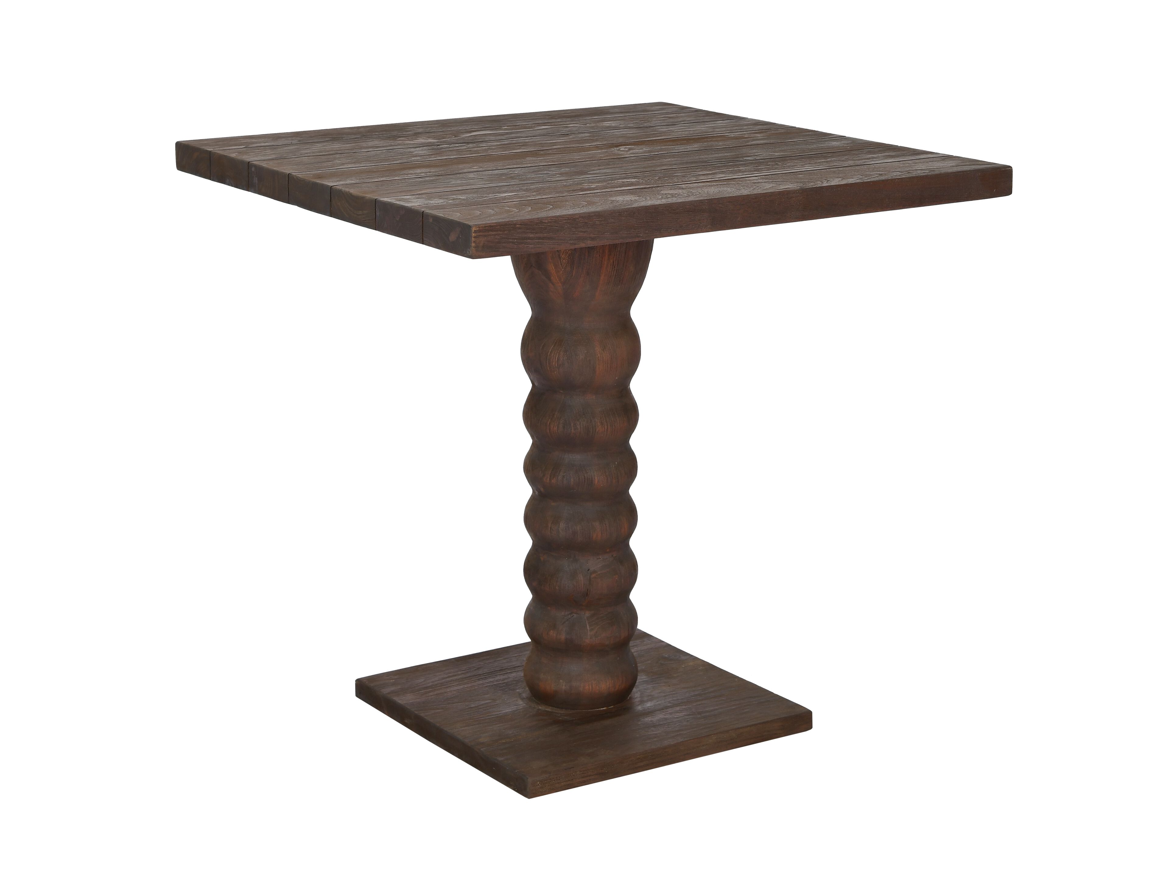 Квадратный стол из тикового дерева cbdesign Entasi ARCH-00044212