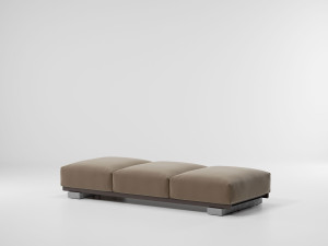 Тканевая садовая скамейка