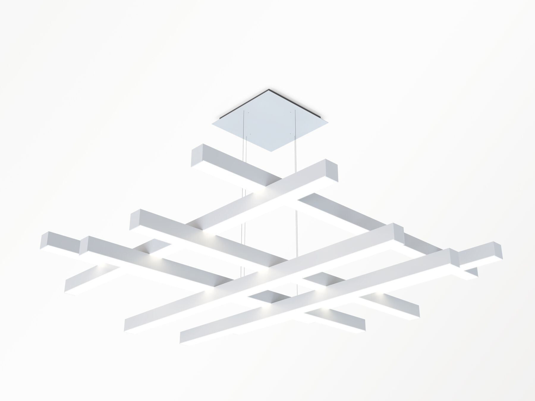Алюминиевый светодиодный подвесной светильник Exporlux MIKADO TE SU ARCH-00053500