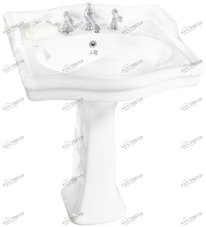 Пьедестал для раковины овальная Gentry Home Coventry sun-id-1388062