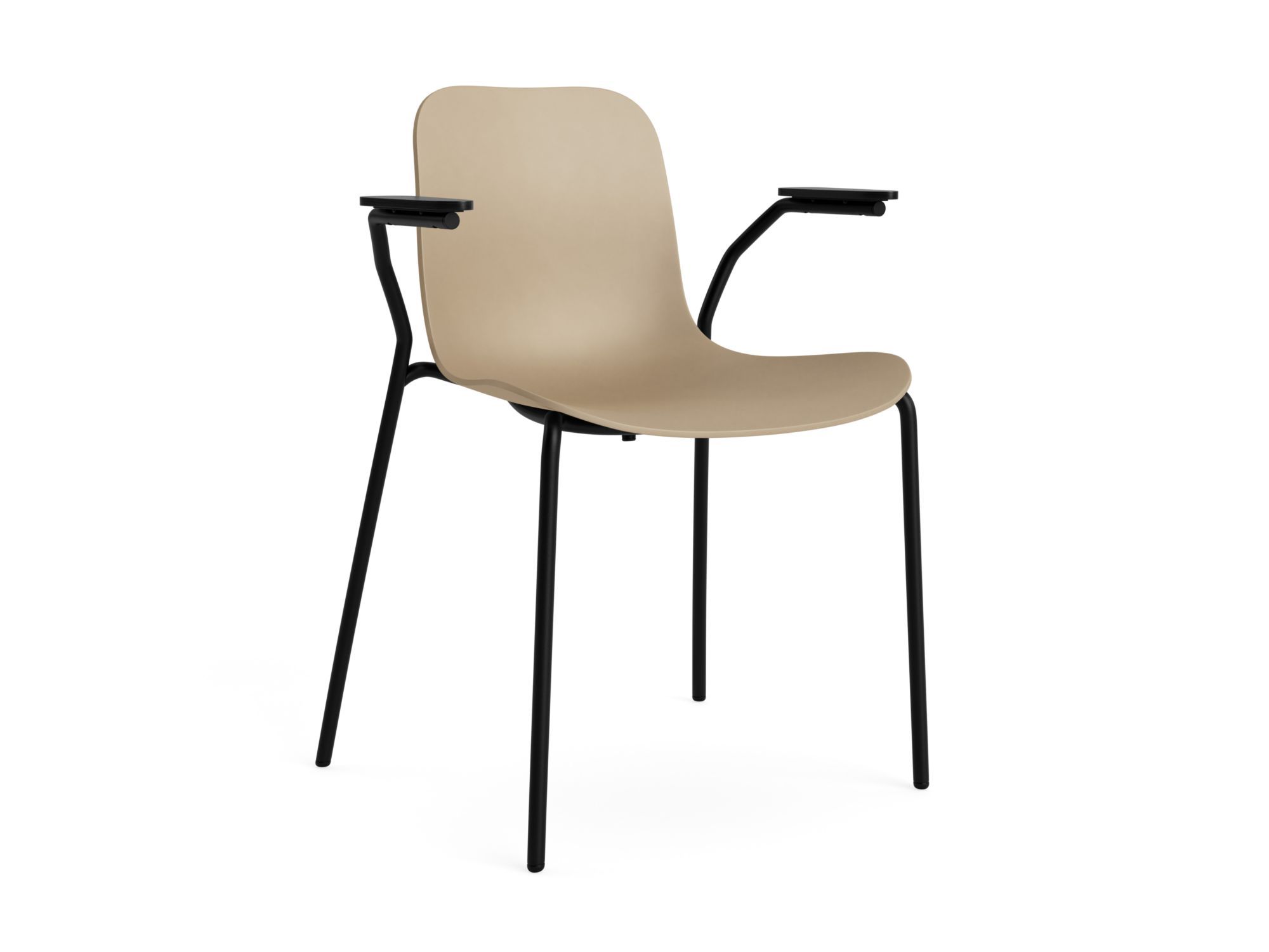 Пластиковый стул с подлокотниками NORR11 Langue ARCH-00132165 - Вид №8