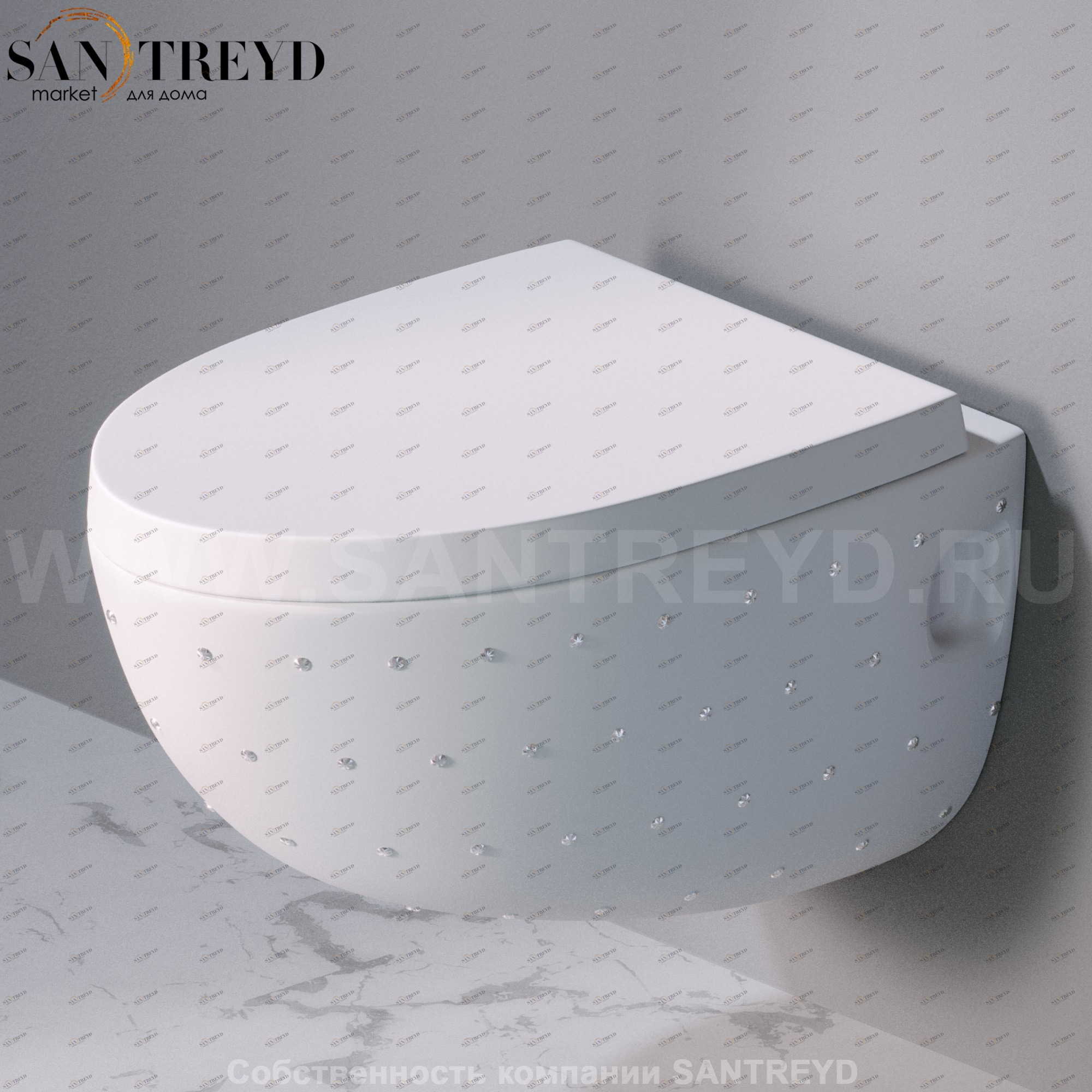 S511.101SW Подвесной унитаз настенный Белый A. e T. Italia OVAL Италия AeT ITALIA