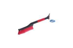 15922919 Щетка для снега M-71020RD со скребком и мягкой ручкой BLACK RED SF-X20RD Megapower
