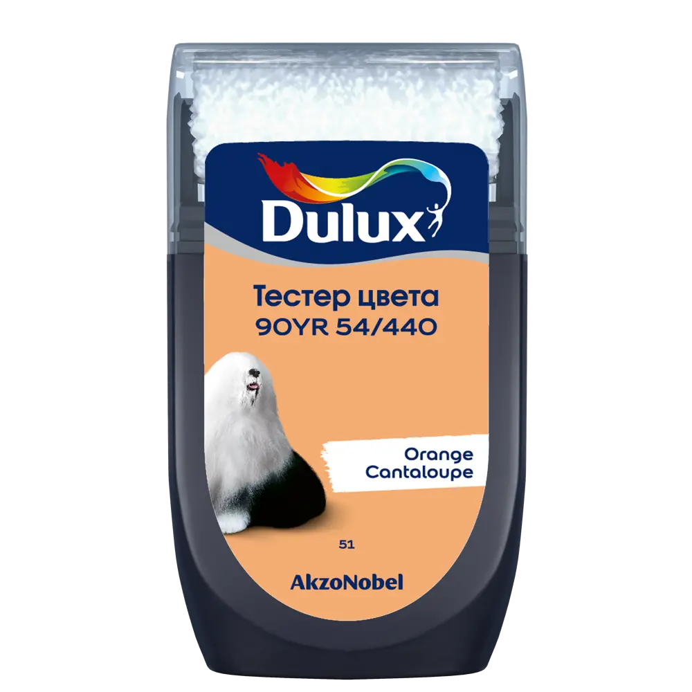 Тестер краски для стен Dulux 90YR 54/440 Orange Cantaloupe 30 мл 84870498 STLM-2137830  - Вид №1